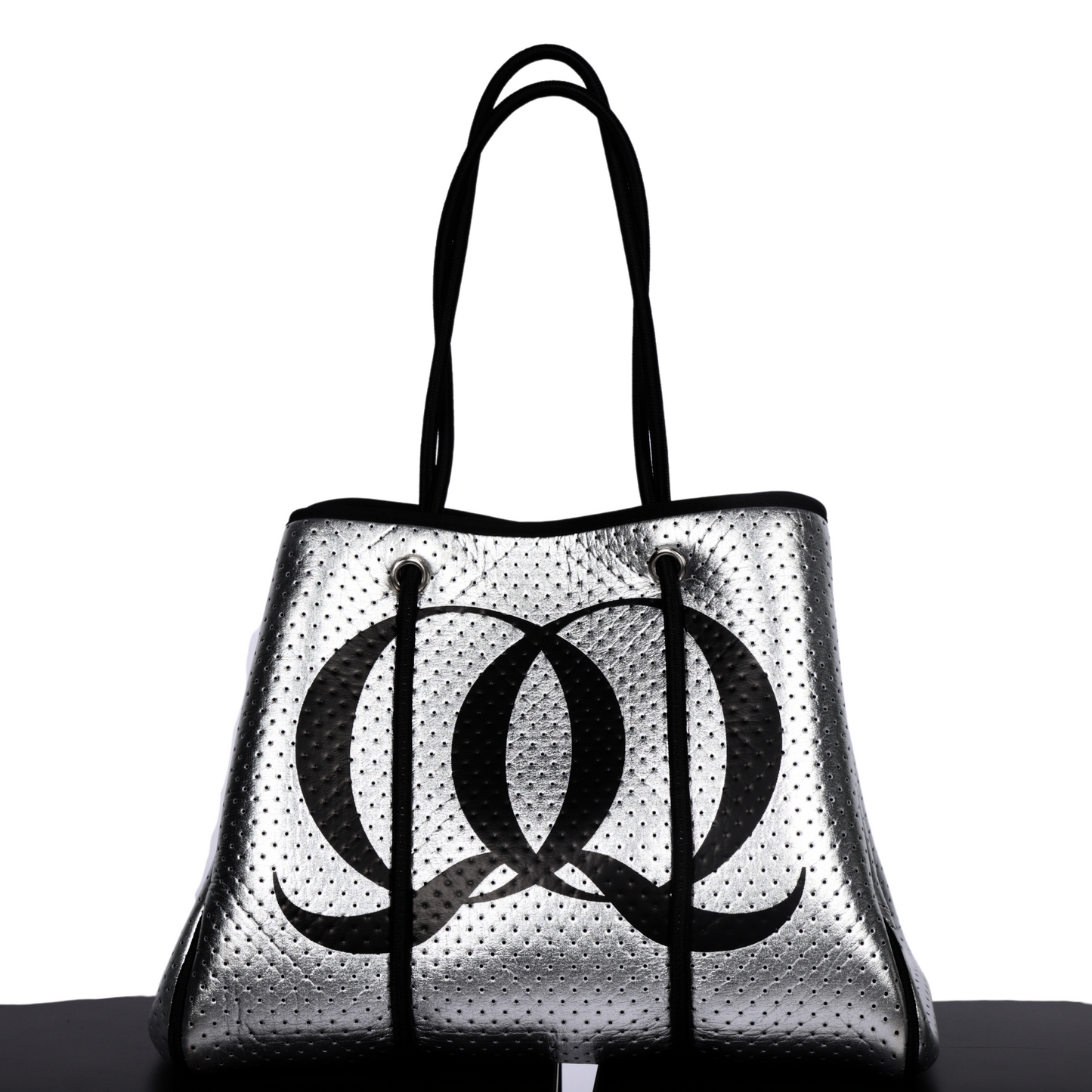 Modern Metallic Tote