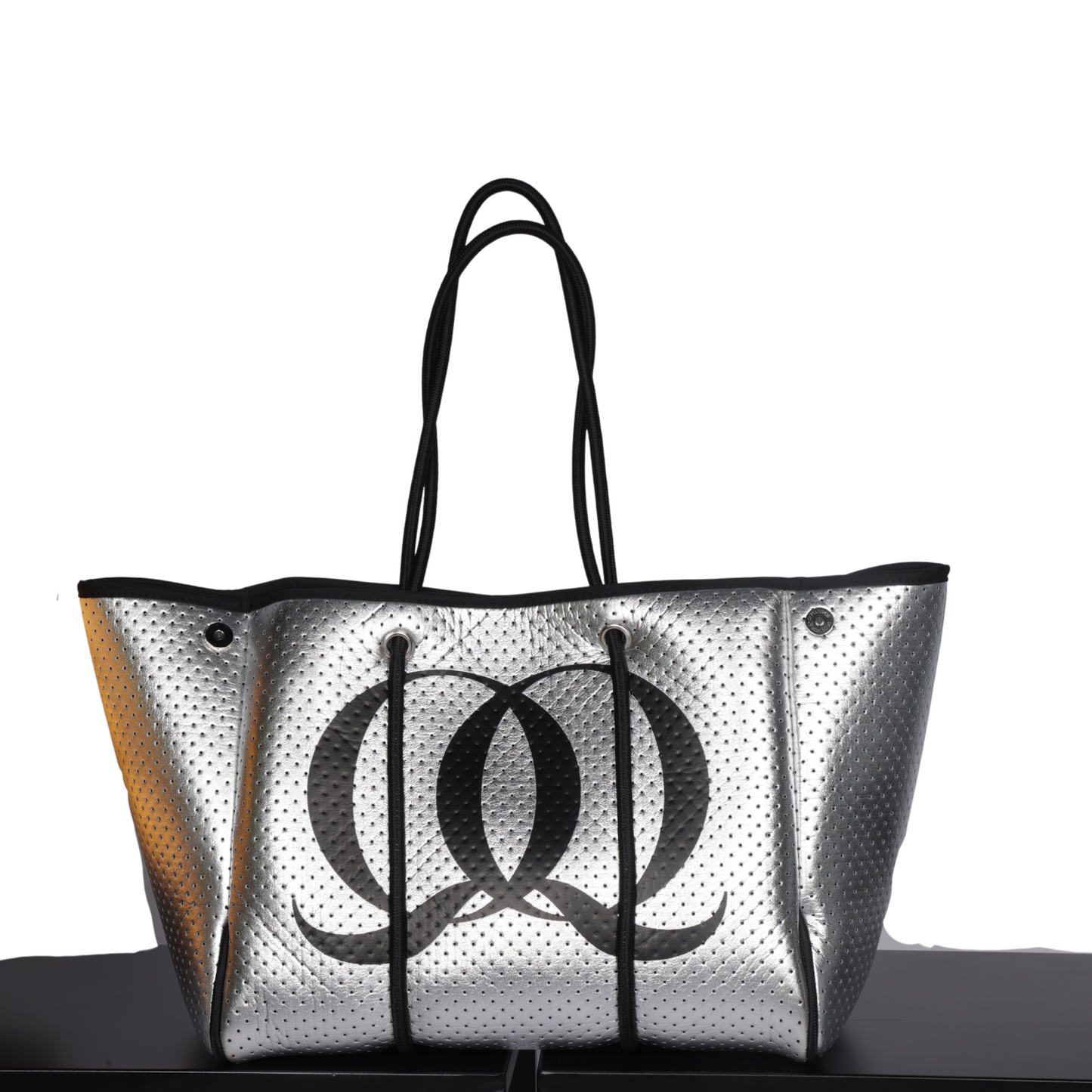 Modern Metallic Tote